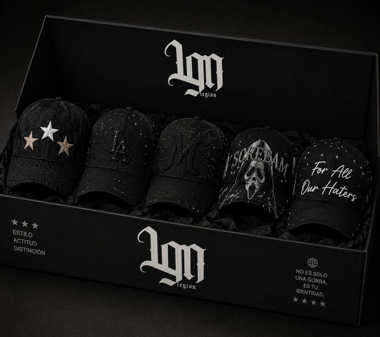 LOTE 5 GORRAS